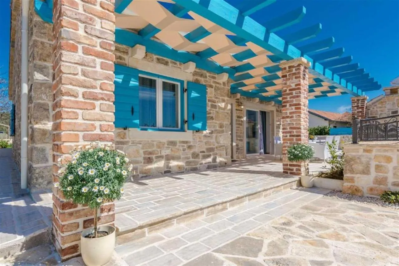 Stone Villa Gelosia Rustica With Pool Sukošan 克罗地亚