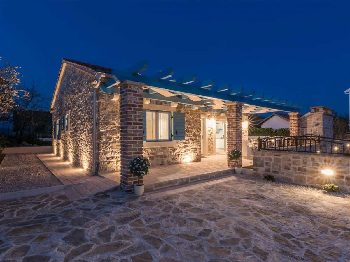 Stone Villa Gelosia Rustica With Pool Sukošan 克罗地亚