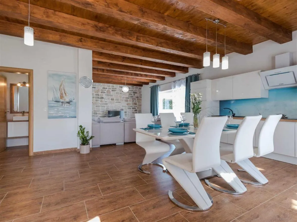 Stone Villa Gelosia Rustica With Pool Sukosan Croatia
